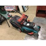 A Bosch Rotak 400 lawnmower