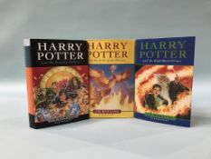Three Harry Potter books