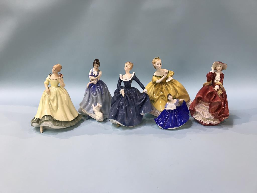 Six Royal Doulton ladies