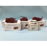 A collection of five boxed Paul Slade Die Cast models