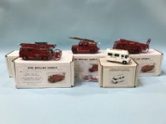 A collection of five boxed Paul Slade Die Cast models
