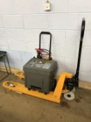 A pallet truck