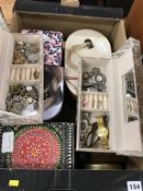 A large quantity of costume jewellery