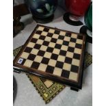 Two chess sets