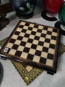 Two chess sets