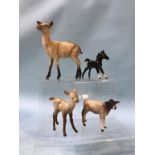 Four various Beswick animals