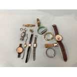 Various wristwatches