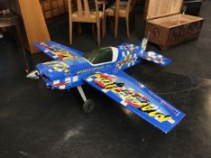 A large remote controlled 'Marathon' aeroplane