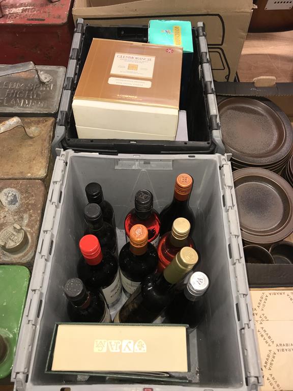 Assorted wine etc.
