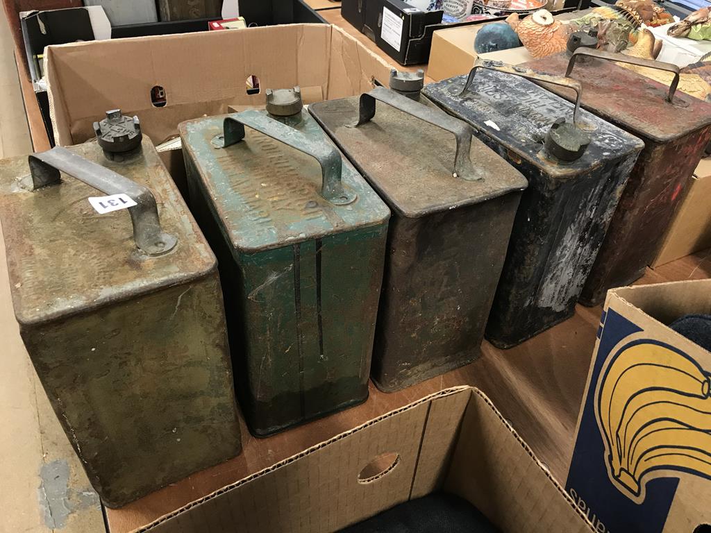 Five petrol cans - Image 3 of 3