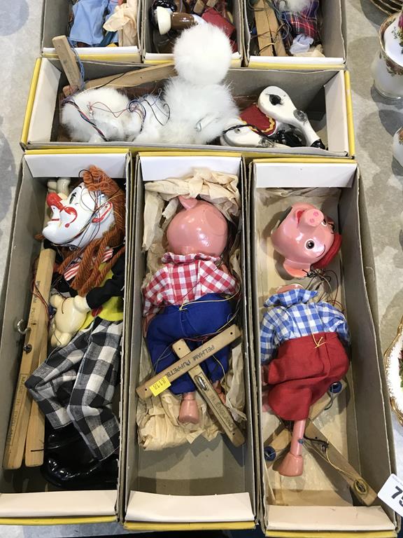 Seven boxed Pelham puppets - Image 3 of 3