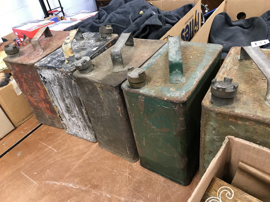 Five petrol cans - Image 2 of 3