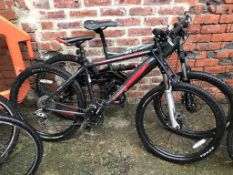 A Mongoose mountain bike and a Saracen mountain bike (2)