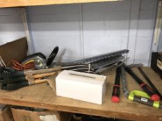 Various garden tools