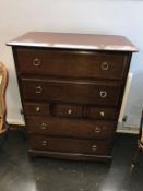 A Stag Minstrel chest of drawers