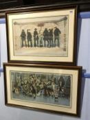 Two prints by Robert Olley