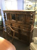 An Old Charm oak court cupboard