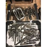 A quantity of drill bits