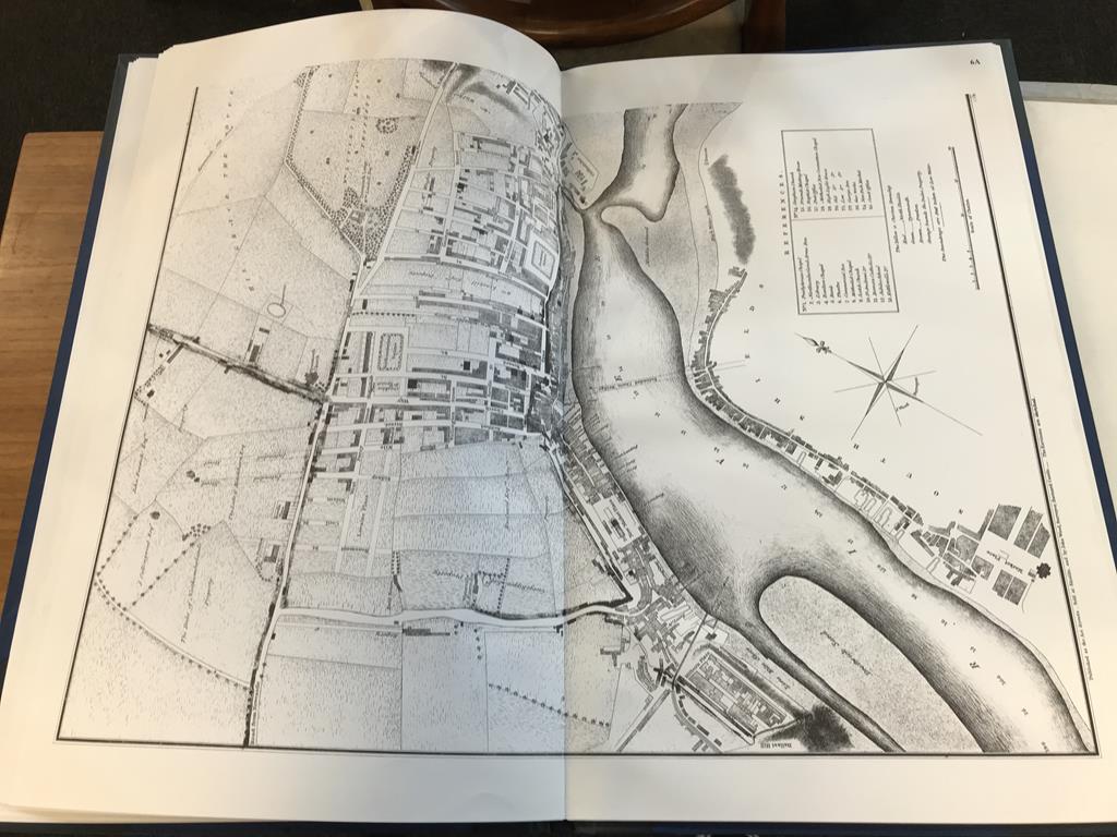 Books, including 'Town Atlas of Northumberland and Durham' by John Wood 1820 - 1827, re-published by - Image 3 of 8