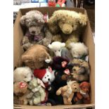 A quantity of teddy bears