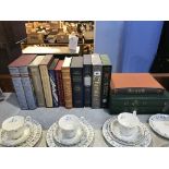 Twelve various Folio Society books