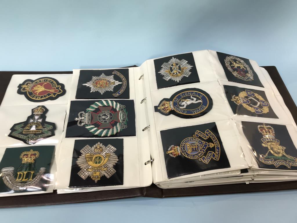 A collection of 80 plus Army and RAF cloth badges - Image 2 of 4