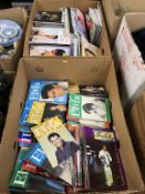 A large collection of Elvis magazines