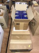 Five boxes of six Ringtons tea caddies