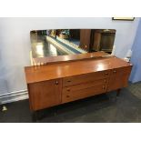 A teak G Plan Gomme dressing table