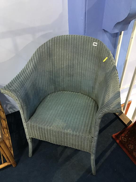 A Lloyd Loom chair