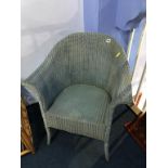 A Lloyd Loom chair