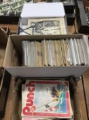 Various comics and magazines