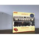 A boxed Hornby 'Orient Express' train set