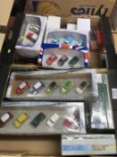 Two trays of Die cast toys