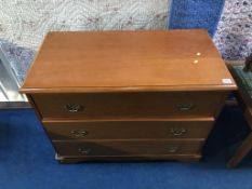 A Stag chest of drawers