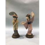 Two Lladro Japanese figures