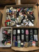 A collection of 25 Zippo and other lighters