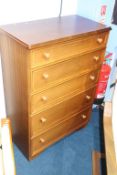 A Rossmore chest of drawers, 76cm wide