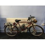 A bespoke Claude Butler 'Cycle Motor' (motorcycle), 49cc, petrol, registered 4/05/2004