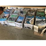 Ten boxes of vintage Motorcycle magazines