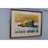 Matt J. Forster, Northumbrian Artist, watercolour, signed, dated **05, 'Still life Bananas', 48 x