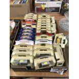 A quantity of 64 boxed Die Cast cars