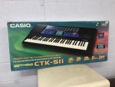 A boxed Casio CTK-511
