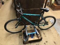 A Max Raleigh bike and a Trax machine