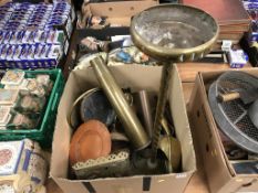 A box of brass and copper