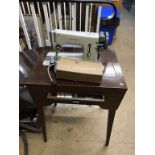 A sewing machine