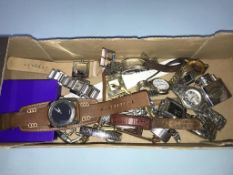 Various wristwatches, to include Tissot and Armani etc.