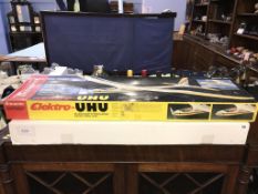 Two boxed Ben Buckle vintage model kits and a boxed Electro UHU aeroplane
