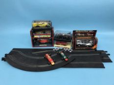 A collection of Scalextric