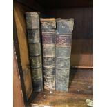 Two volumes, History of Newcastle and Gateshead and Pilgrims Progress